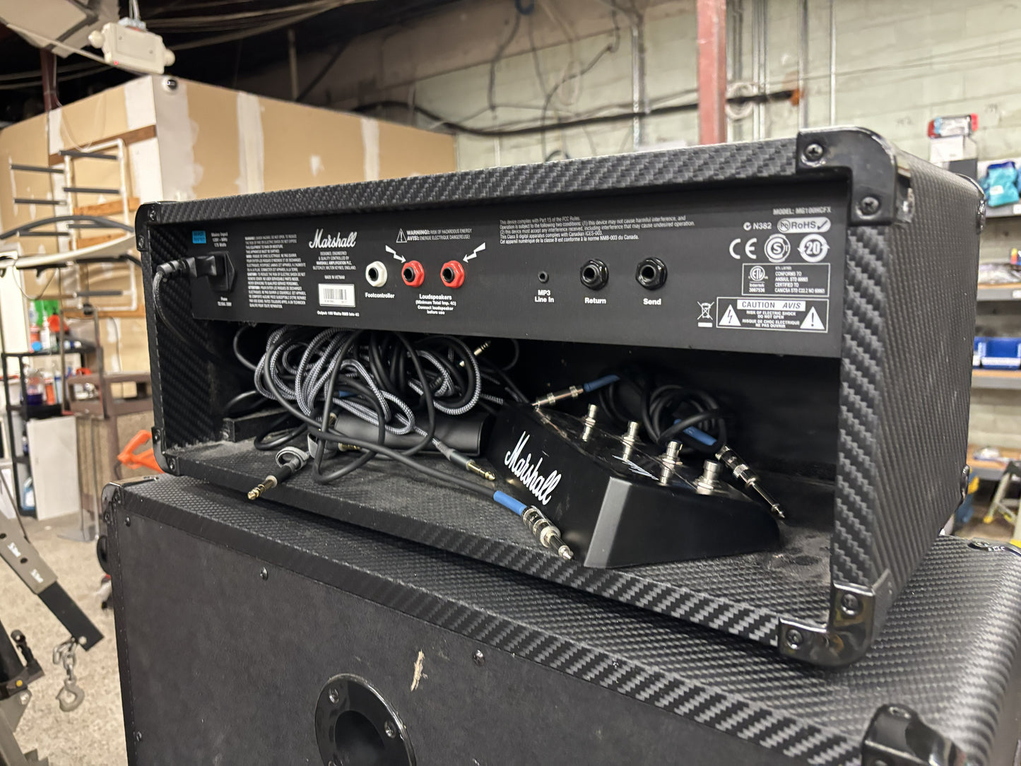 Marshall Carbon Fiber Full Stack Guitar Amplifier