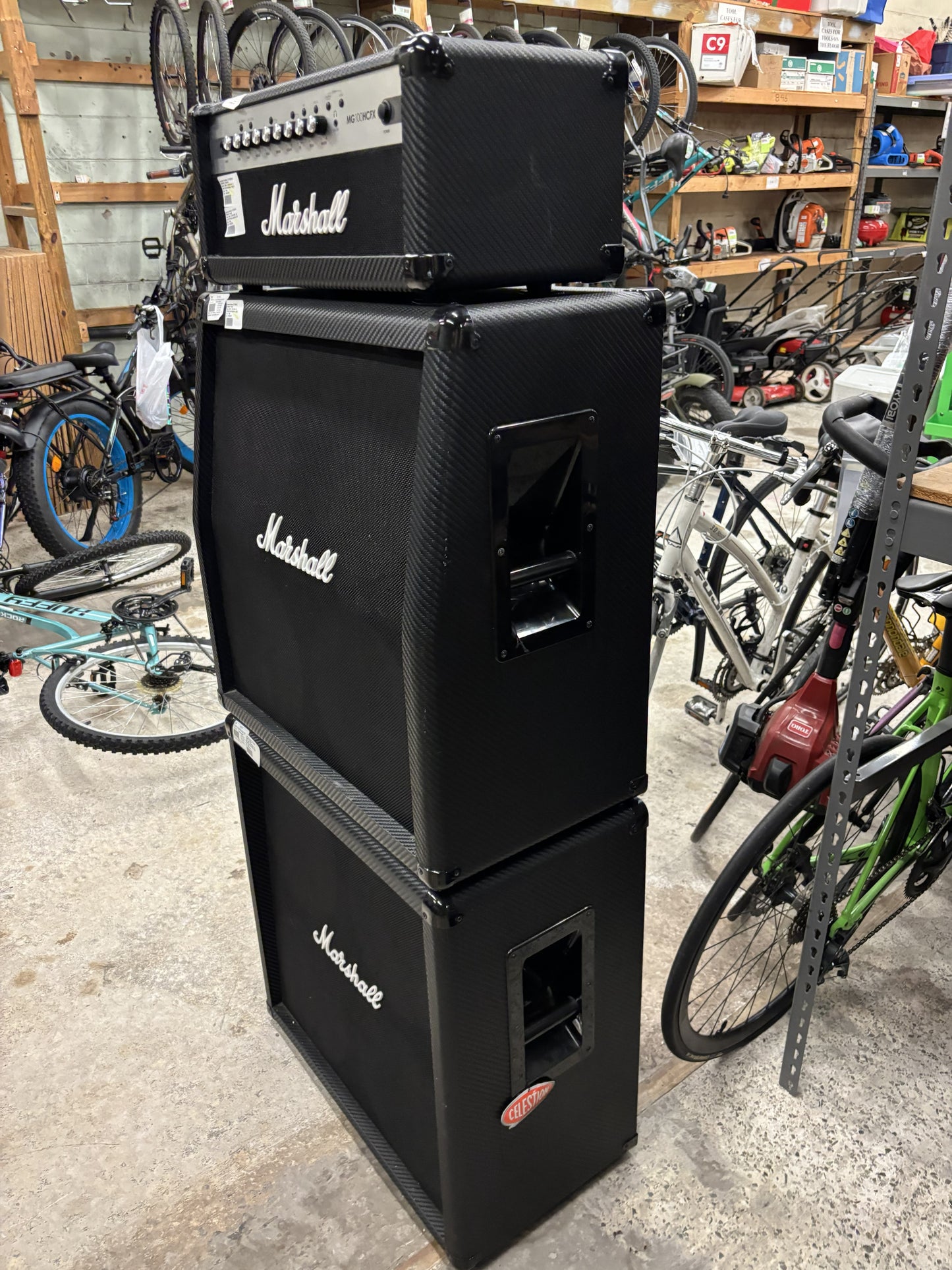 Marshall Carbon Fiber Full Stack Guitar Amplifier