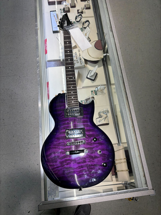 Jackson Les Paul Style Electric Guitar Purple